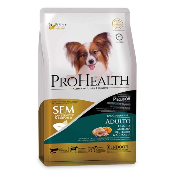 Ração Pro Health Cães de Raças Pequenas Adultos 10,1kg