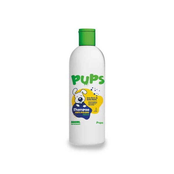 Shampoo Pups Natural 3 em 1 500ml- Pethy Group